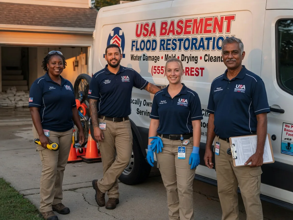 Basement Flood Cleanup company in Anmoore, WV